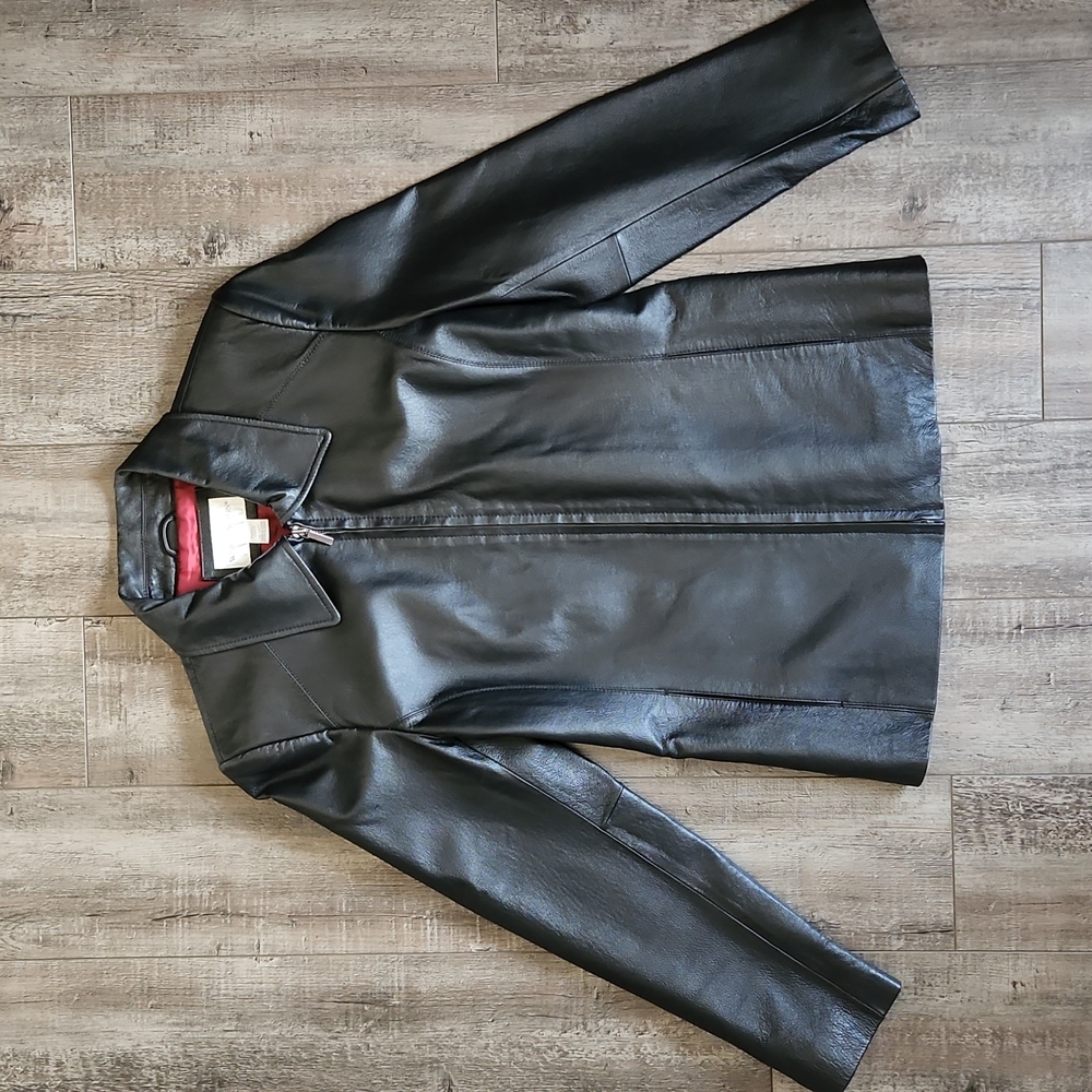 Worthington Women's leather jacket, sz small